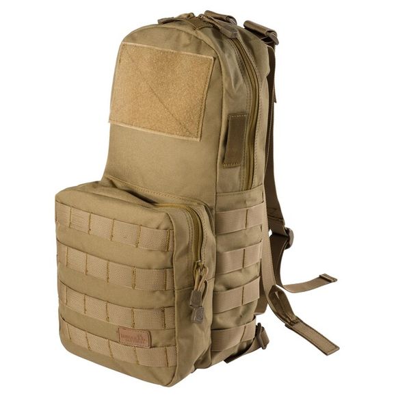 Airsoft hydratačný vak Lancer Tactical MOLLE, tan