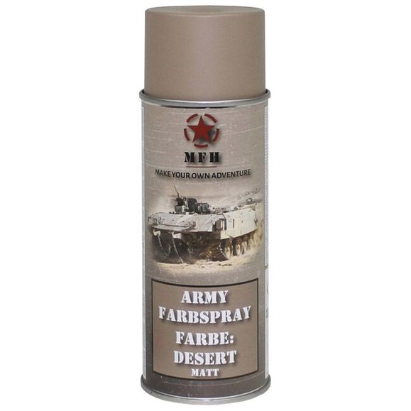 Armádny sprej MFH 400 ml, farba Desert