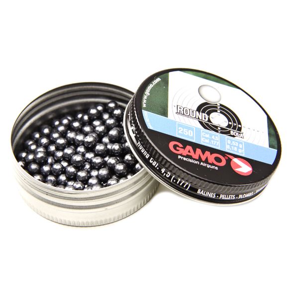 Broky Gamo Round, 250 ks, kal. 4,5 mm