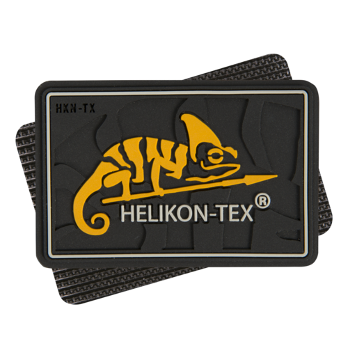 Helikon-Tex nášivka logo Patch PVC, čierna