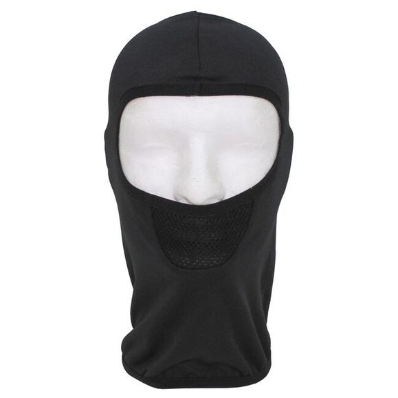 Kukla Balaclava MFH Tactical, 1-otvorová, čierna