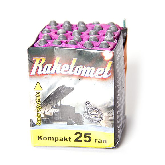 Pyrotechnika Raketomet, 25 rán (1 ks)