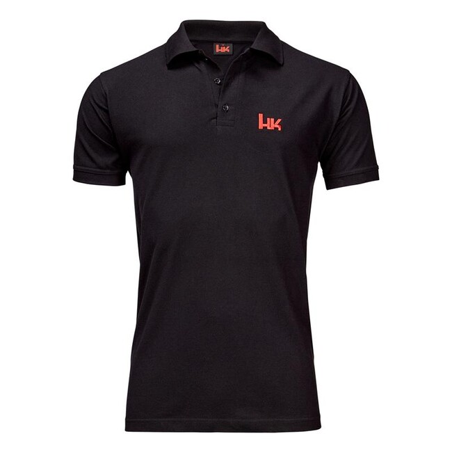 Tričko Heckler & Koch Polo, čierne